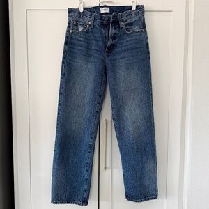 Like New Pistola Lexi Mid-Rise Bowed Straight Jeans Size 26